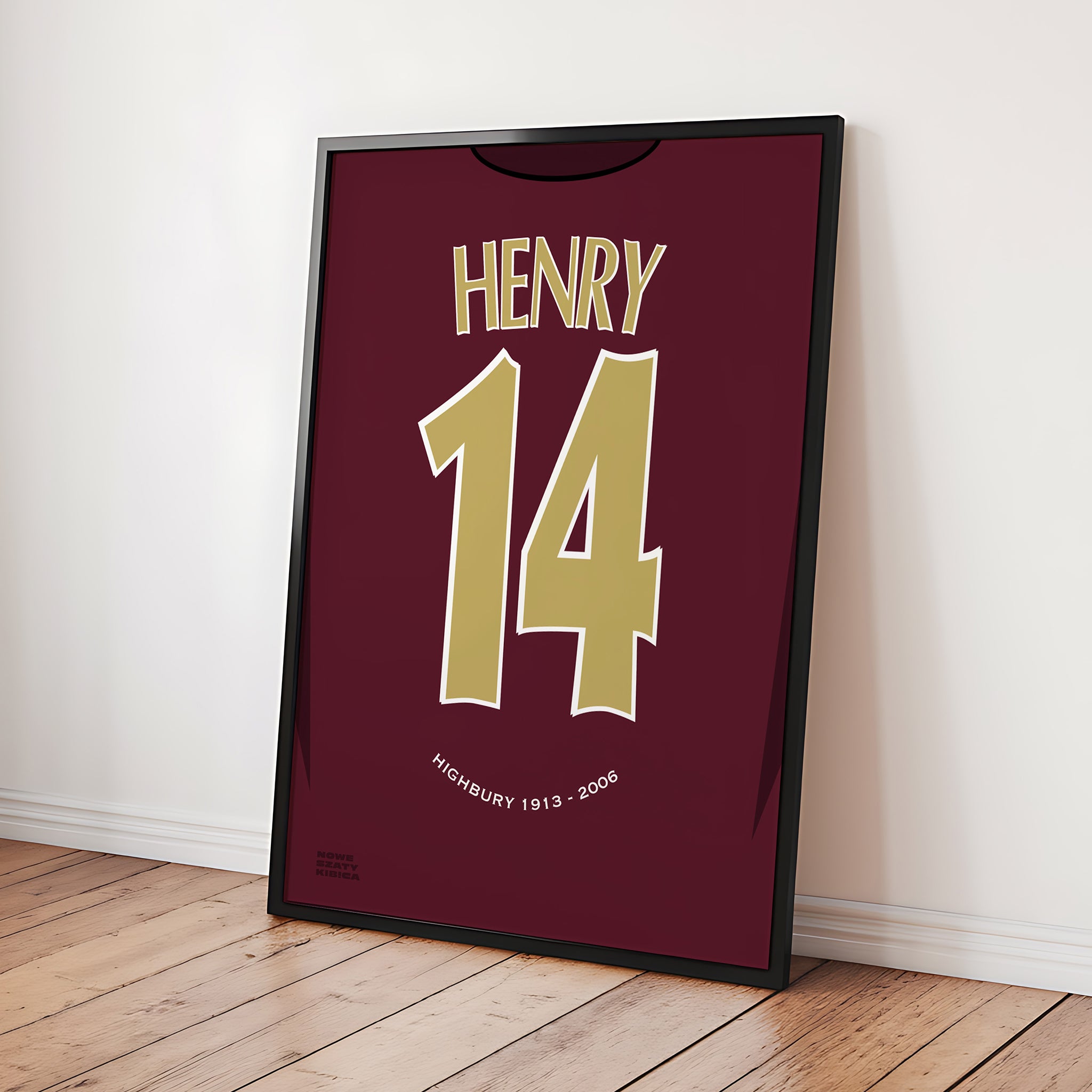 Plakat HENRY Arsenal
