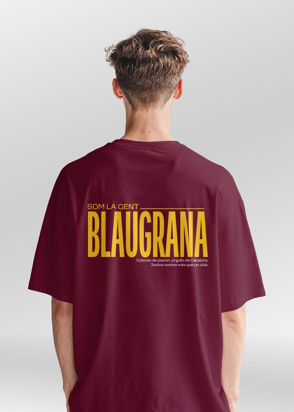 Koszulka BLAUGRANA bordowa