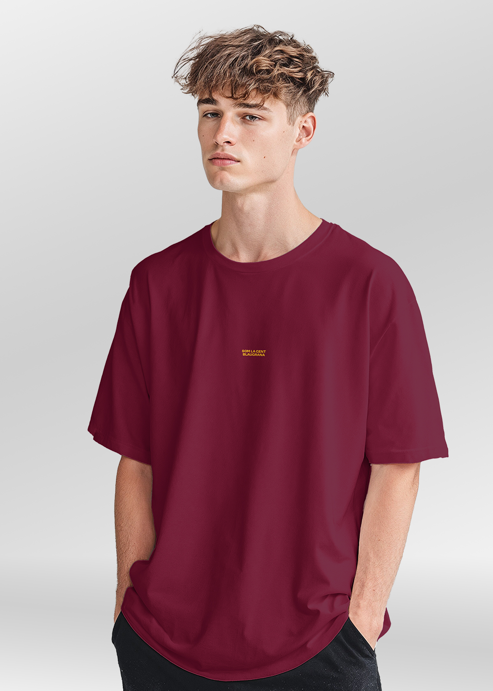 Koszulka BLAUGRANA bordowa