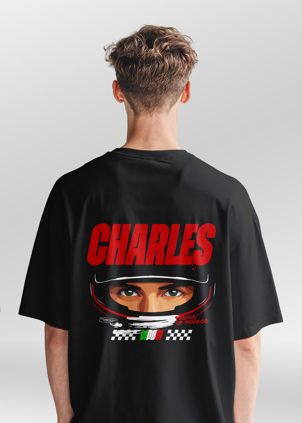 Koszulka CHARLES czarna