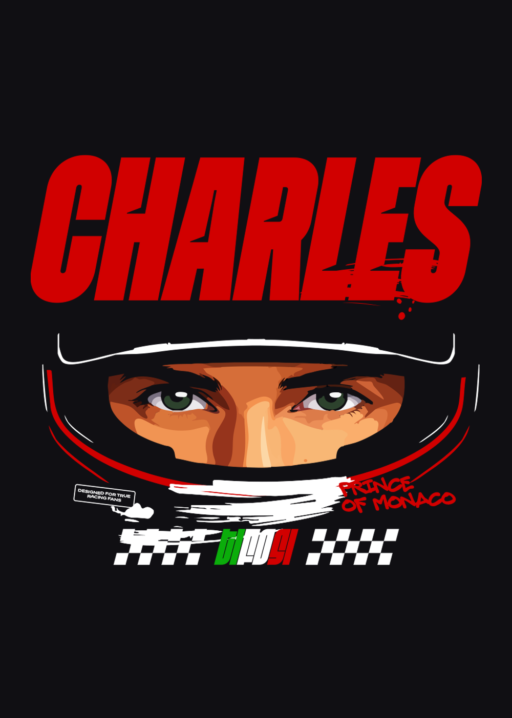 Koszulka CHARLES czarna