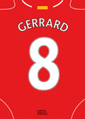 Plakat GERRARD Liverpool