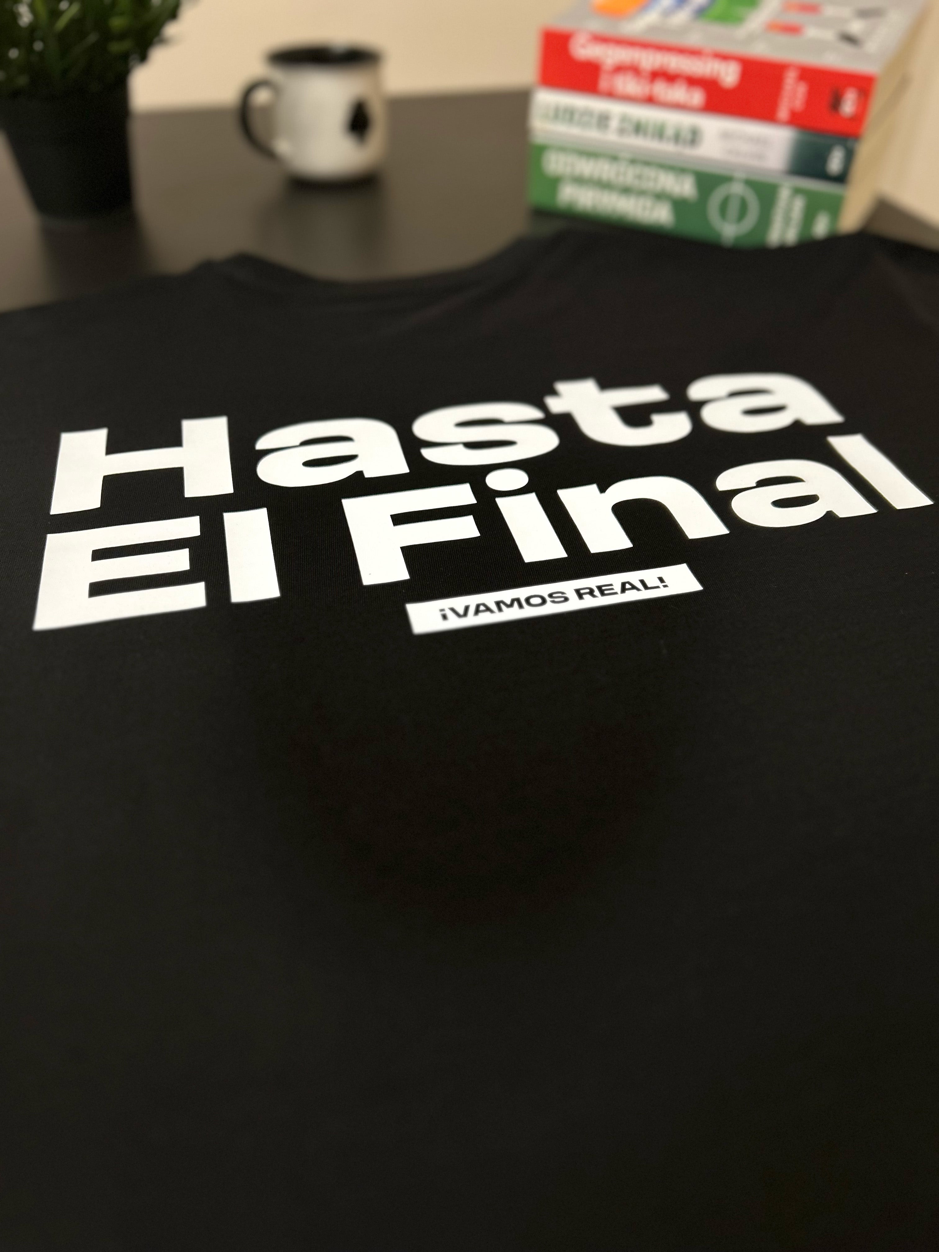 Koszulka HASTA EL FINAL czarna