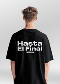 Koszulka HASTA EL FINAL czarna
