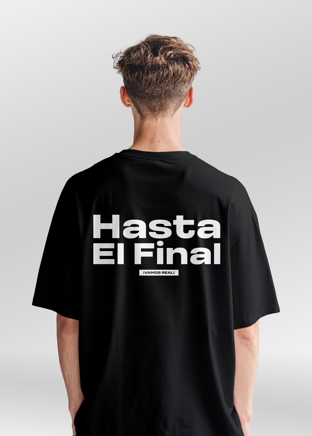 Koszulka HASTA EL FINAL czarna