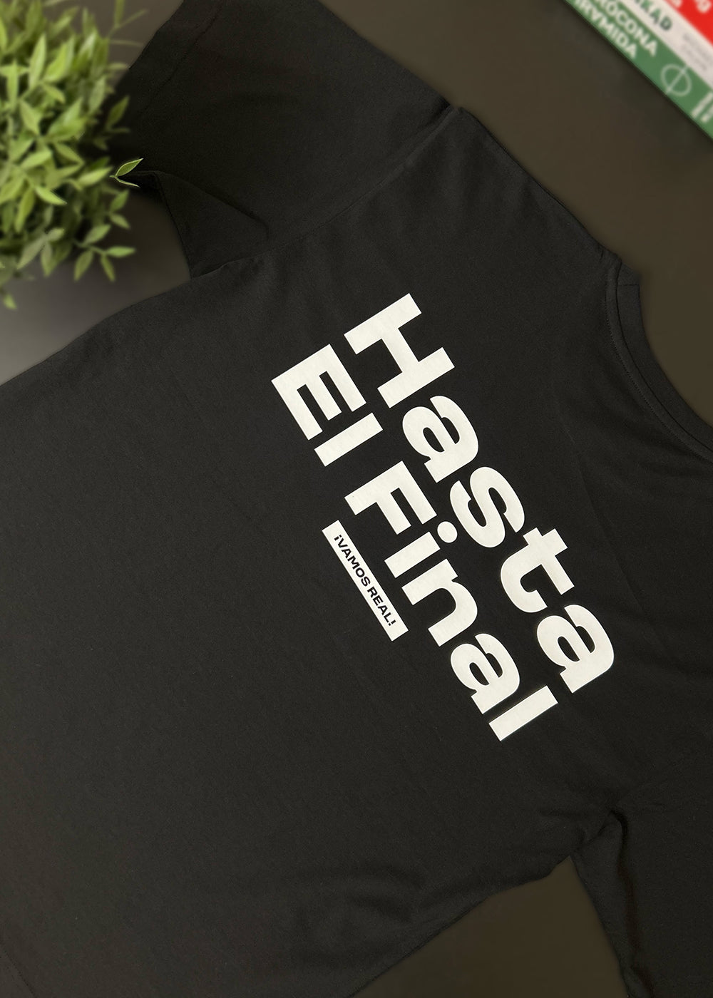 Koszulka HASTA EL FINAL czarna