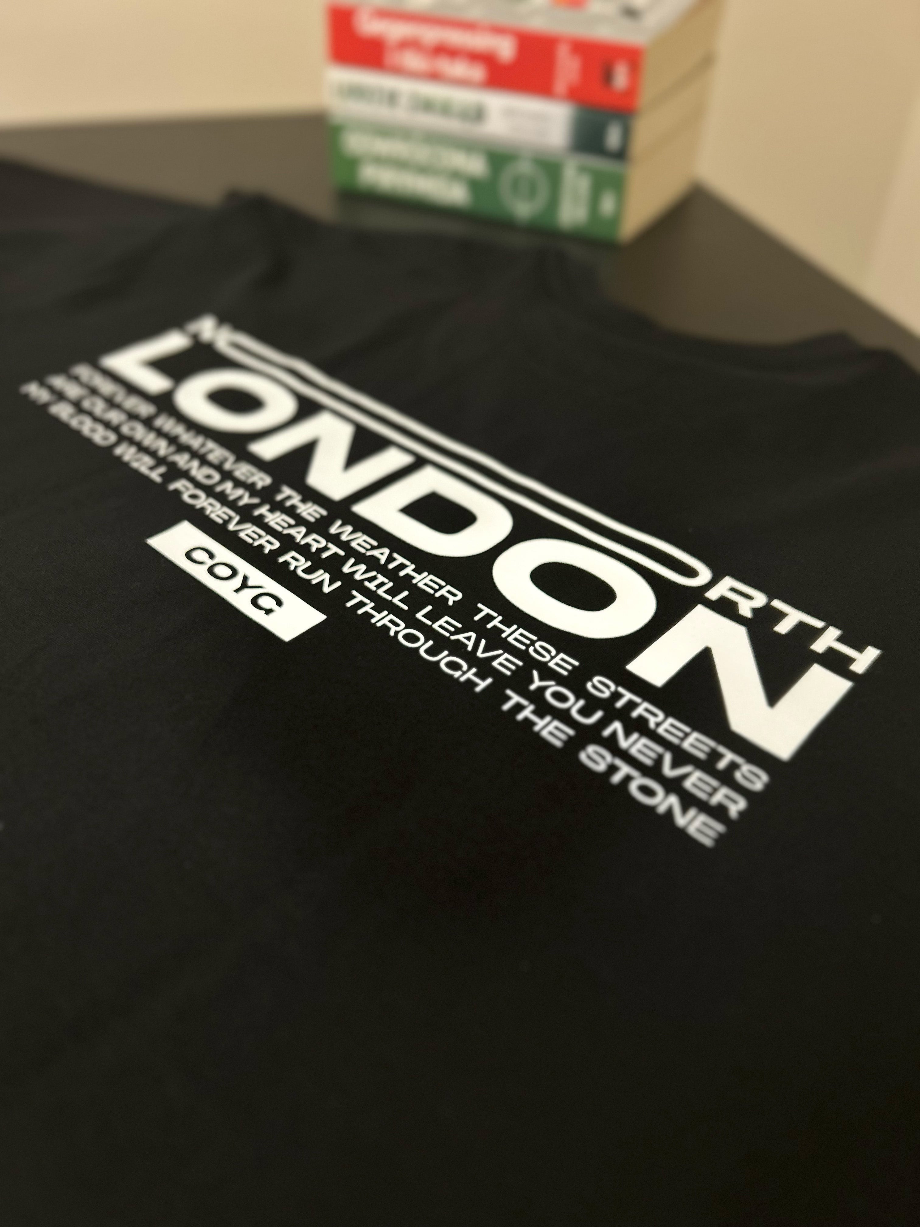 Koszulka NORTH LONDON czarna