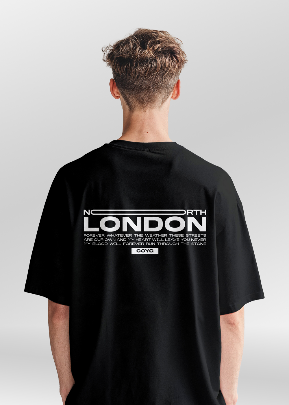 Koszulka NORTH LONDON czarna