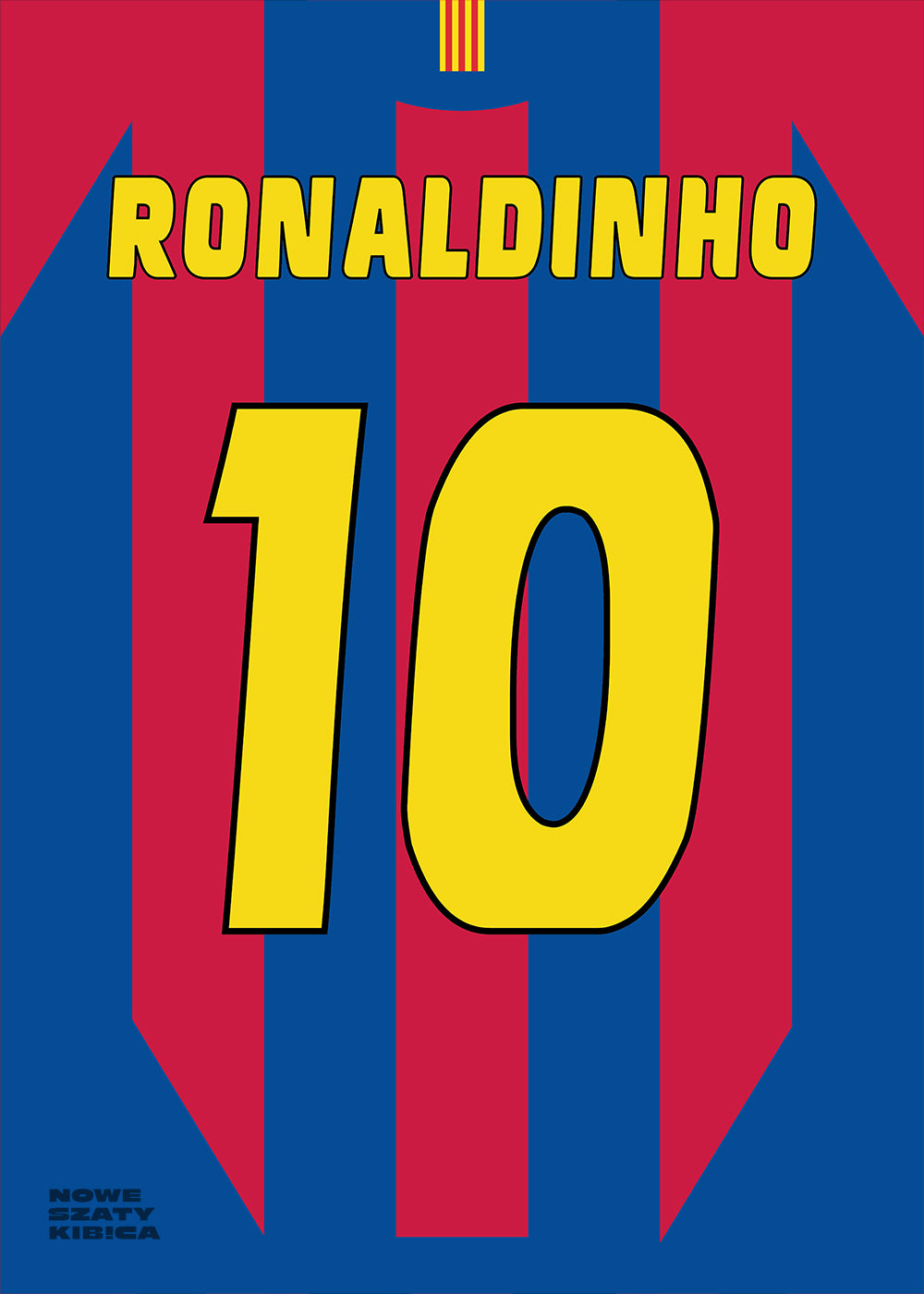 Plakat RONALDINHO Barcelona