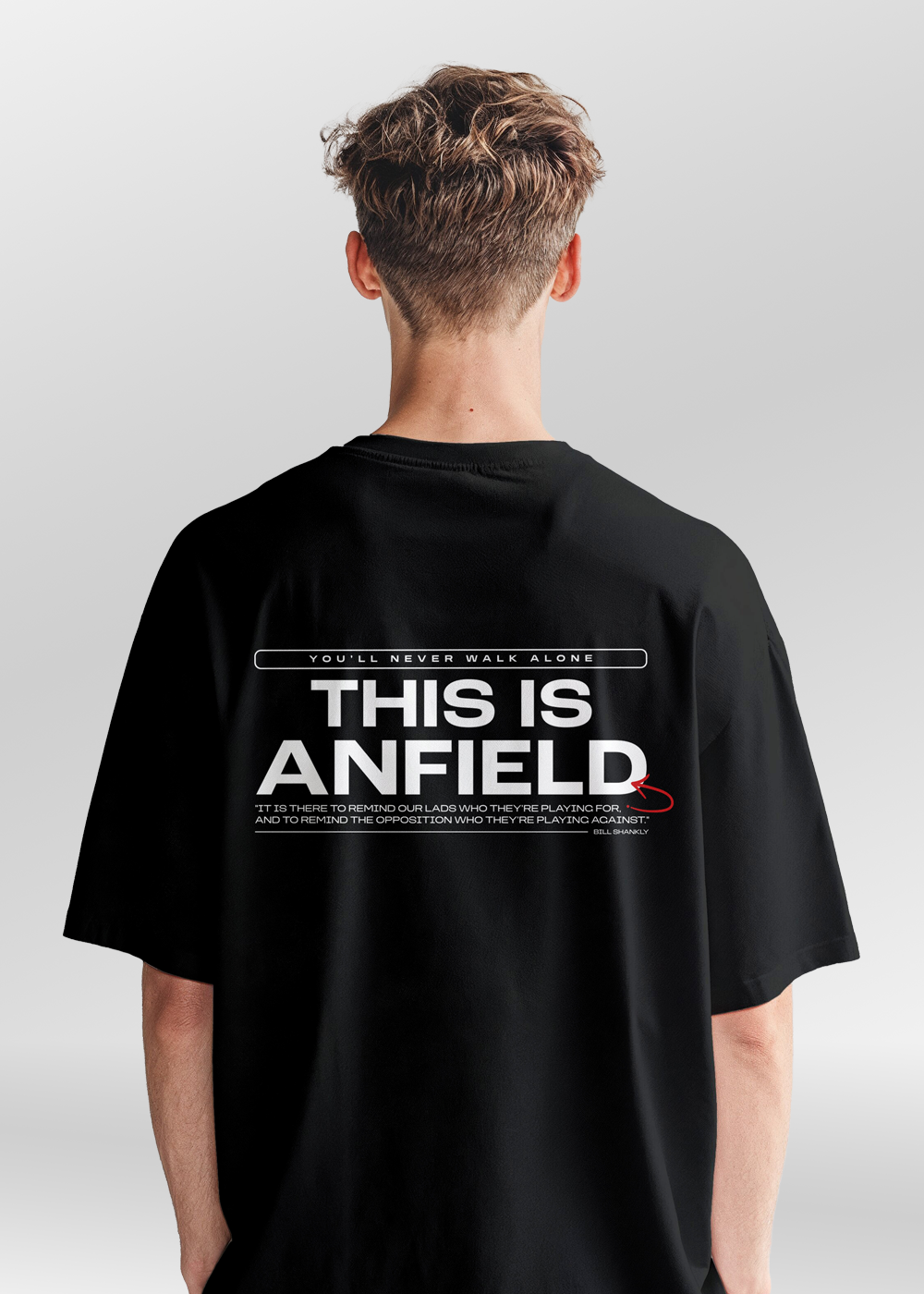 Koszulka THIS IS ANFIELD czarna