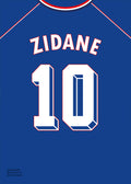 Plakat ZIDANE France